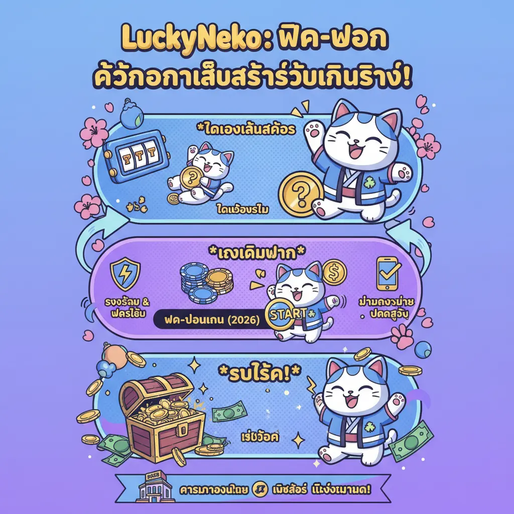 ขั้น ตอน การเล่นสล็อต - LuckyNeko