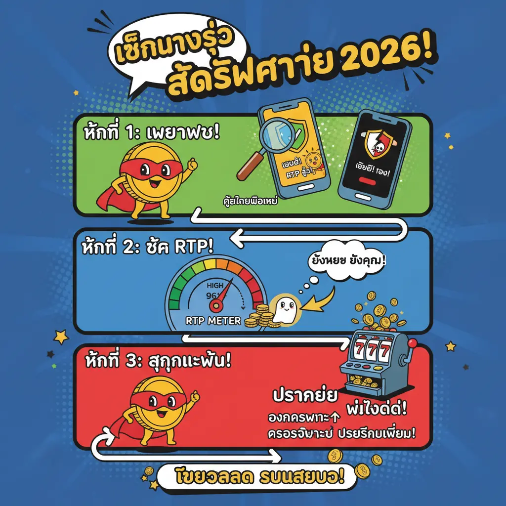 ขั้น ตอน การเล่นสล็อต - Return to Player RTP