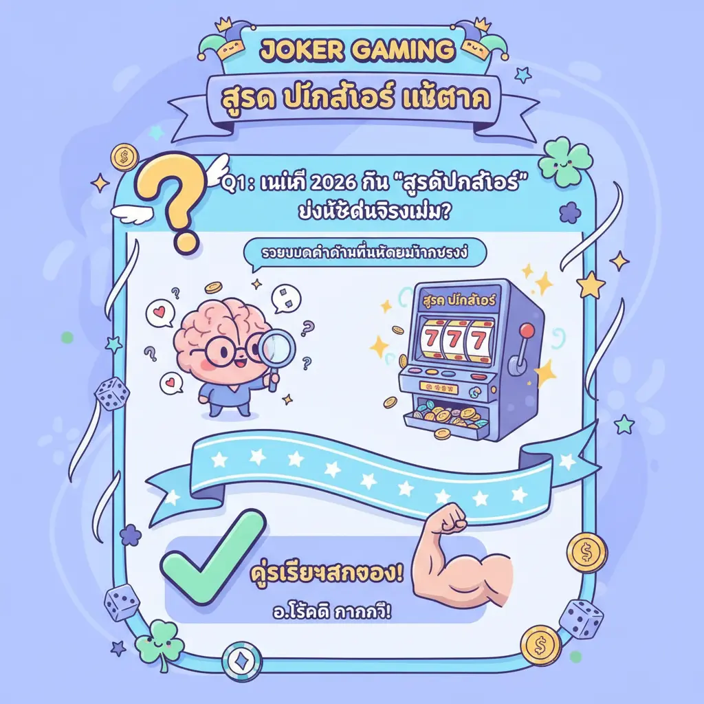 สูตร ปั่นสล็อต ให้แตก - Joker Gaming