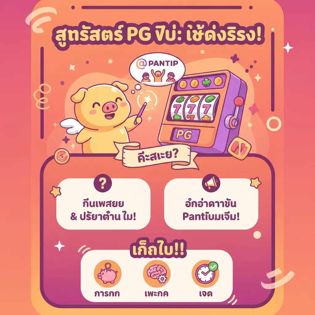 สูตรสล็อต pg ฟรี ใช้ได้ จริง pantip - สล็อตออนไลน์