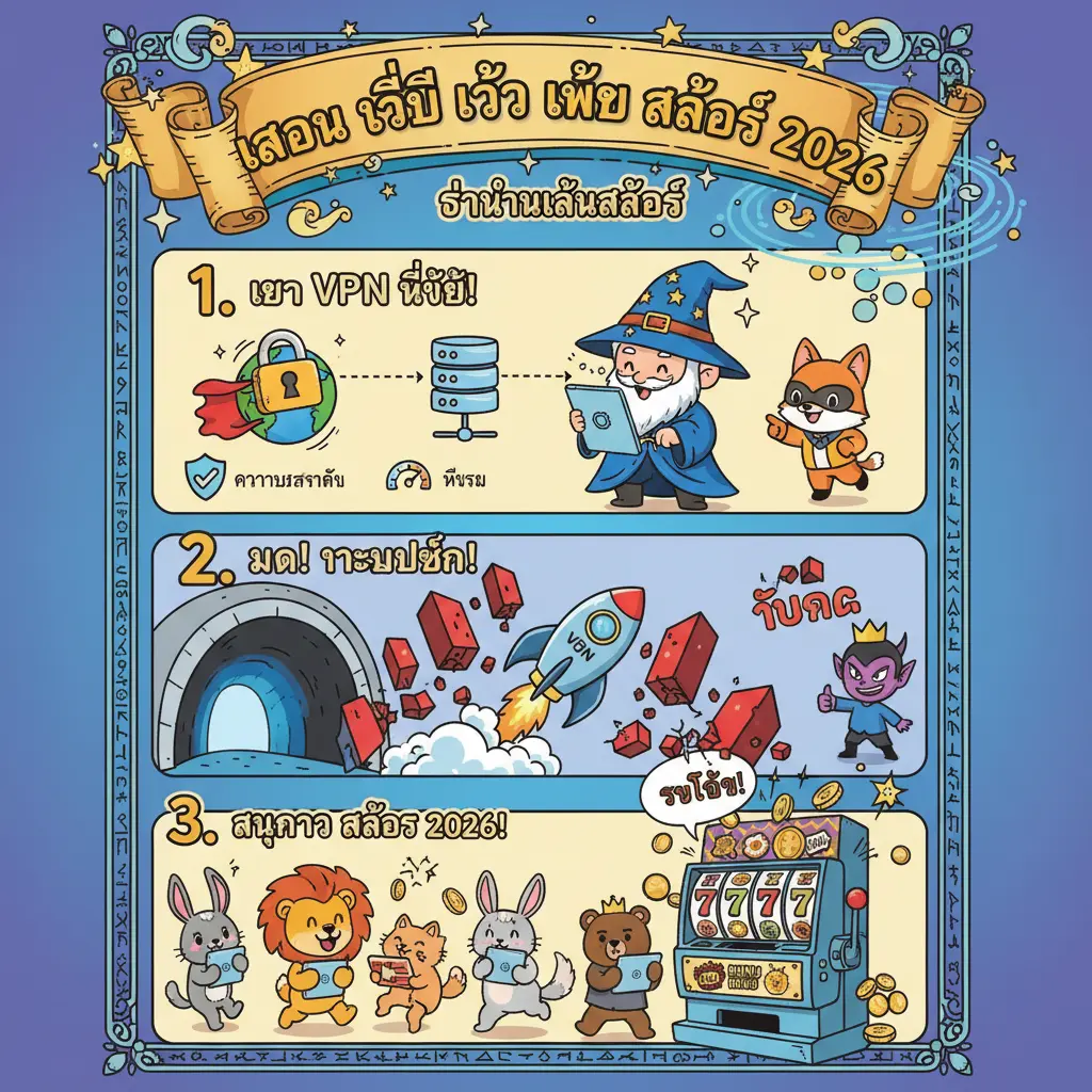 สอน วิธี เข้า เว็บ สล็อต - VPN