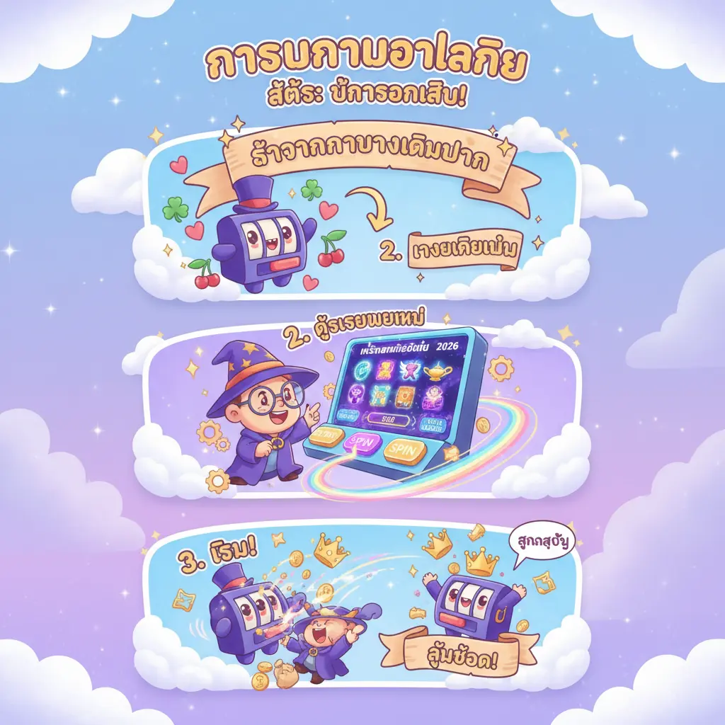 ขั้น ตอน การเล่นสล็อต - การพนันออนไลน์