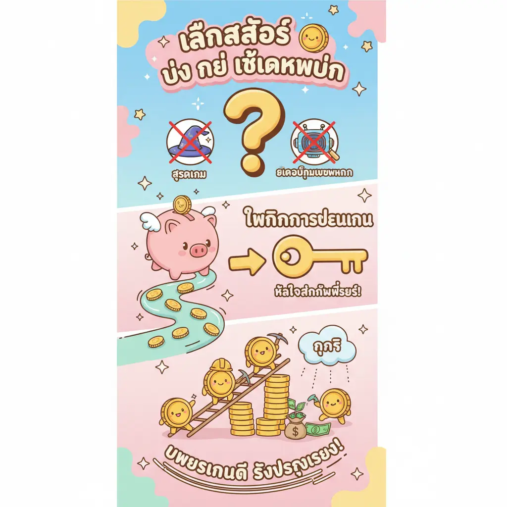 เล่นสล็อต ยัง ไง ให้แตกหมื่น - สูตรเกม